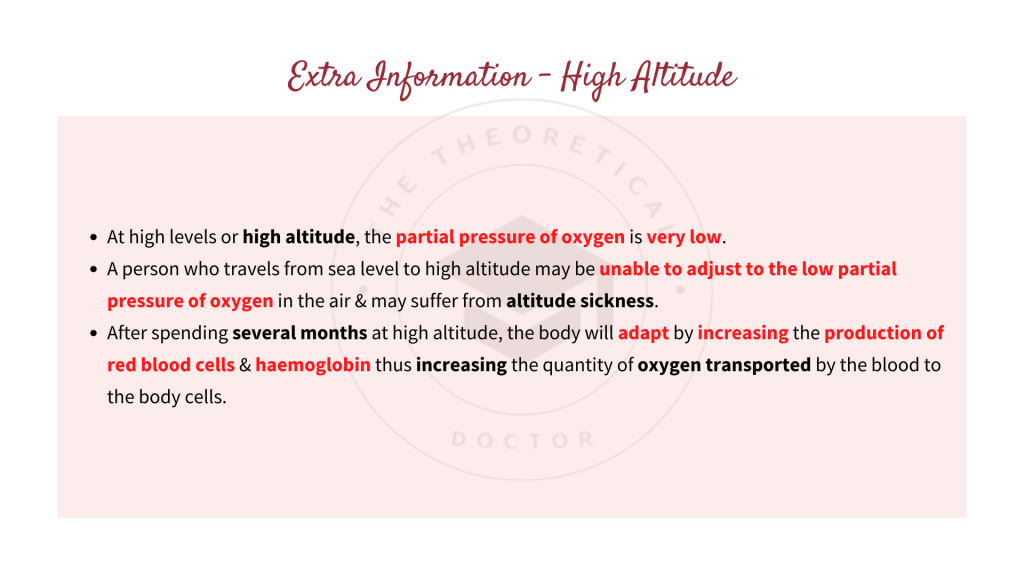 High altitudes. Gaseous Exchange in STPM Biology Semester 2 Chapter 7