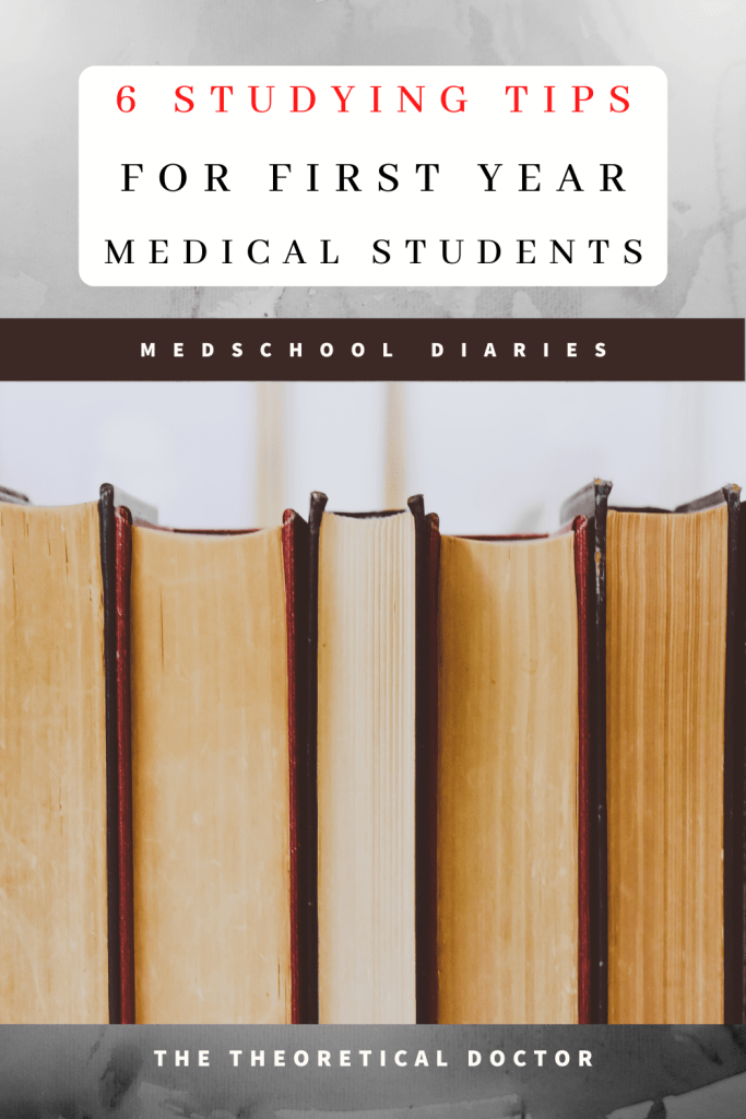 Studying tips for medical students. Studying tips for freshmen. 