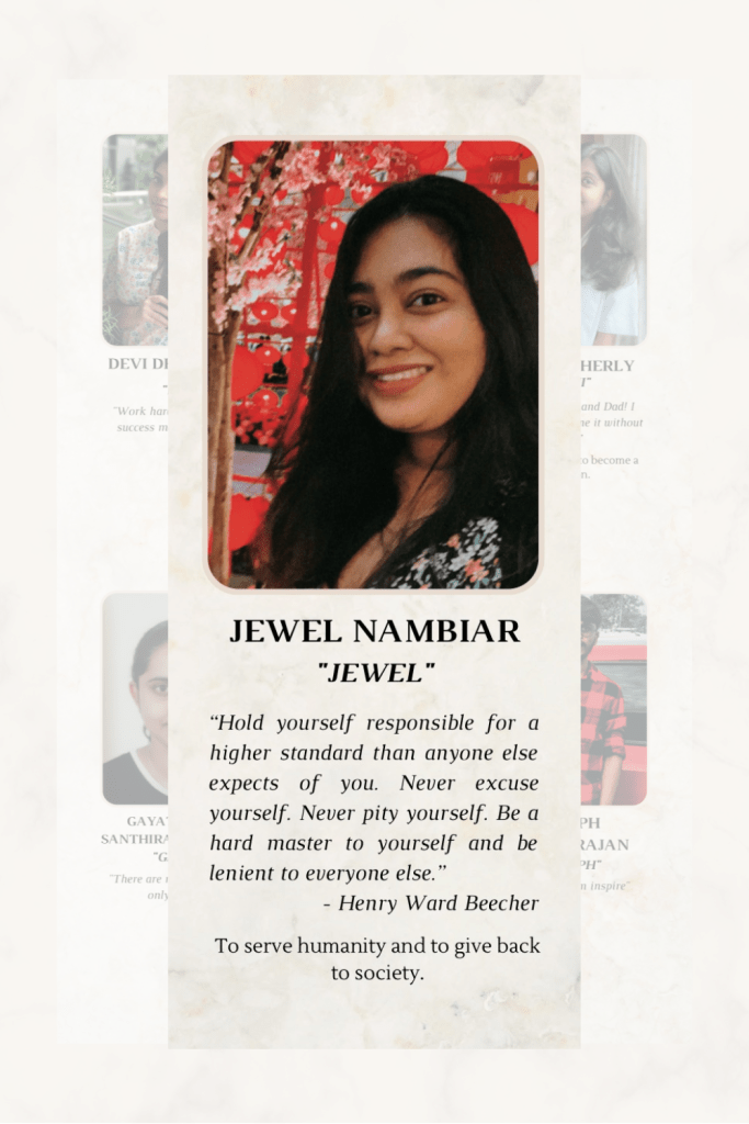 Dr. Jewel Nambiar. The Theoretical Doctor.