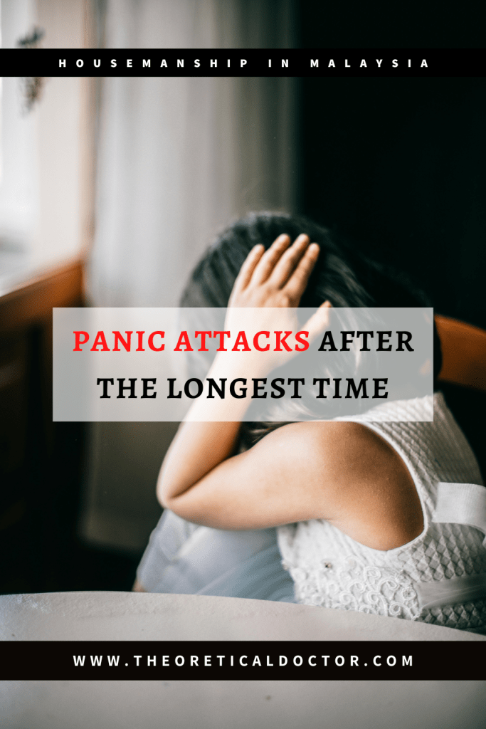 An article regarding the panic attacks I've experienced during my third posting, Paediatrics, as a House Officer.
Article written by Dr Jewel Nambiar.