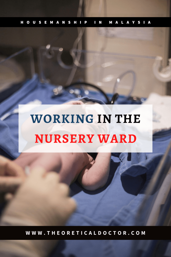 An article regarding my experience working the morning shift and night shift as well as being the resuscitator during my third posting as a House Officer, in the Nursery Ward.

Article written by Dr Jewel Nambiar.