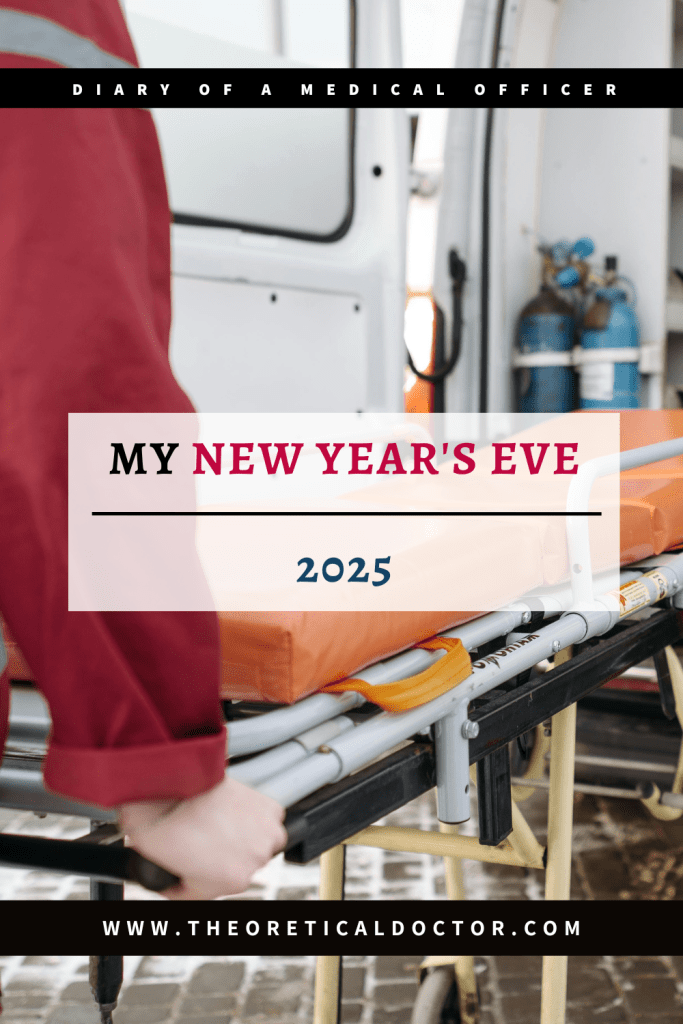 My New Year's Eve - 2025.

Article written by Dr. Jewel Nambiar.